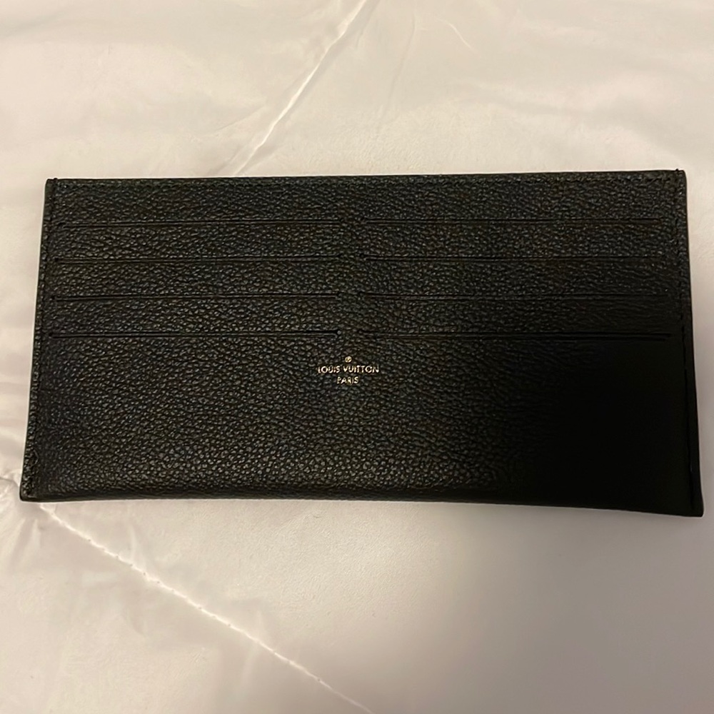Louis Vuitton Felicie Empriente Noir card holder
